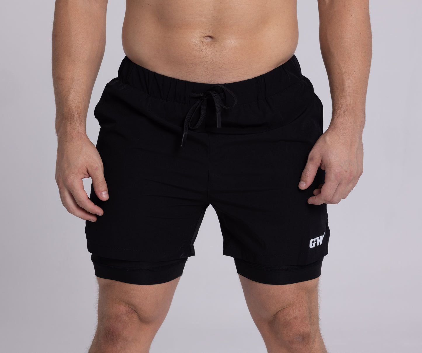 Short Black con Mallas