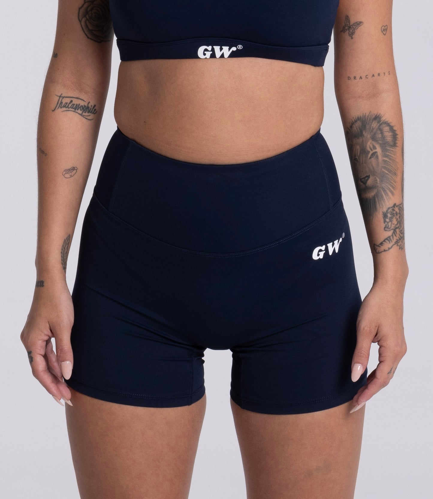 Leggin Corto Blue