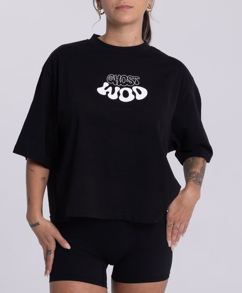 Crop Top Oversize WYP Black