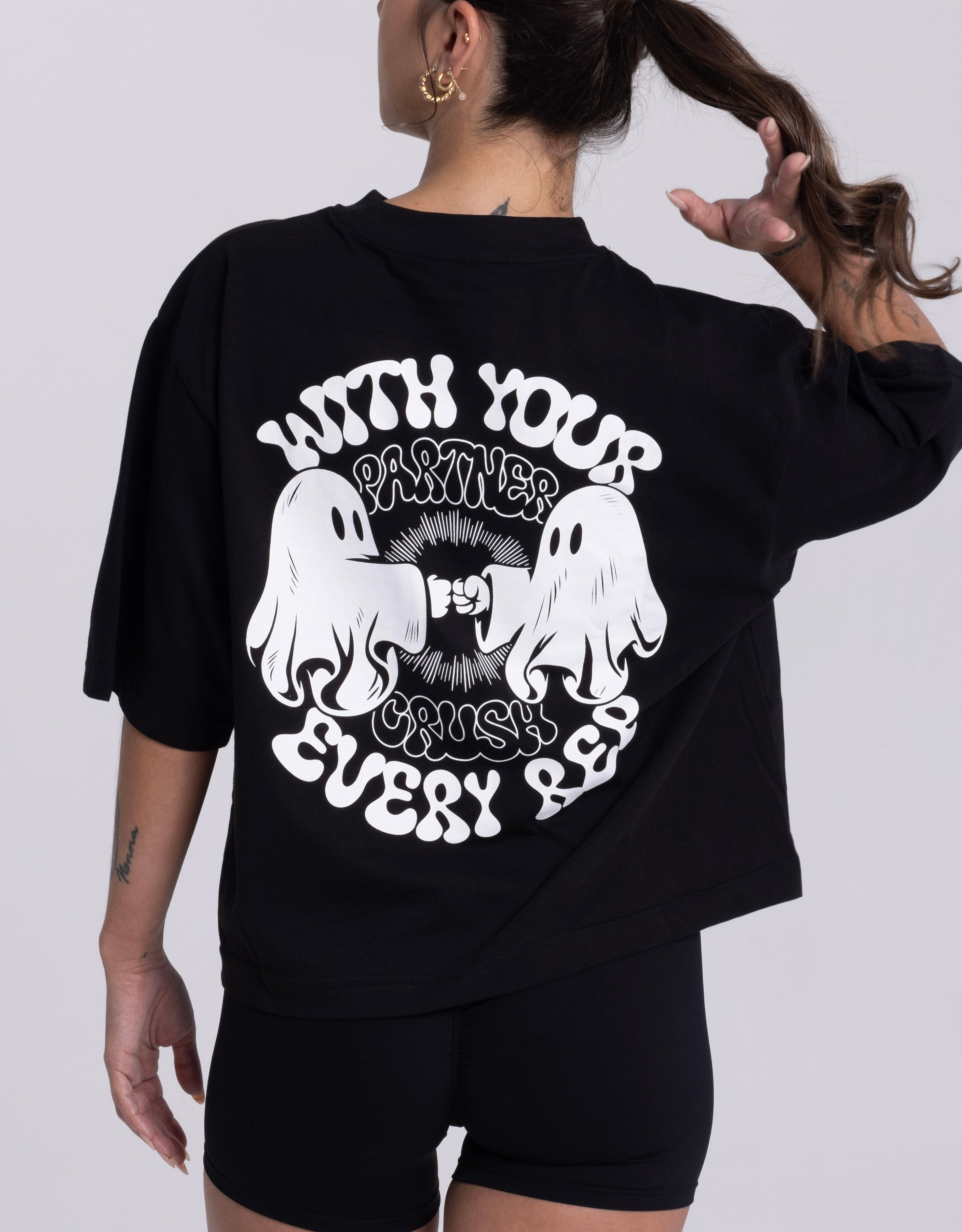 Crop Top Oversize WYP Black