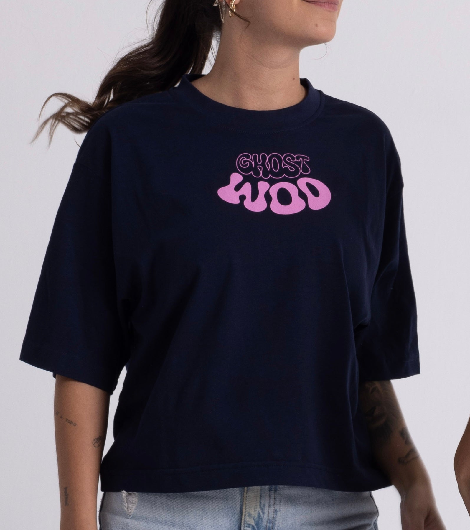 Crop Top Oversize WYP Maritime Blue