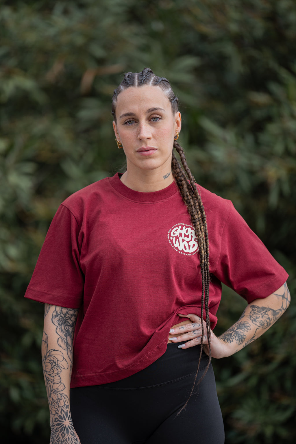 Crop Top TTP Burgundy