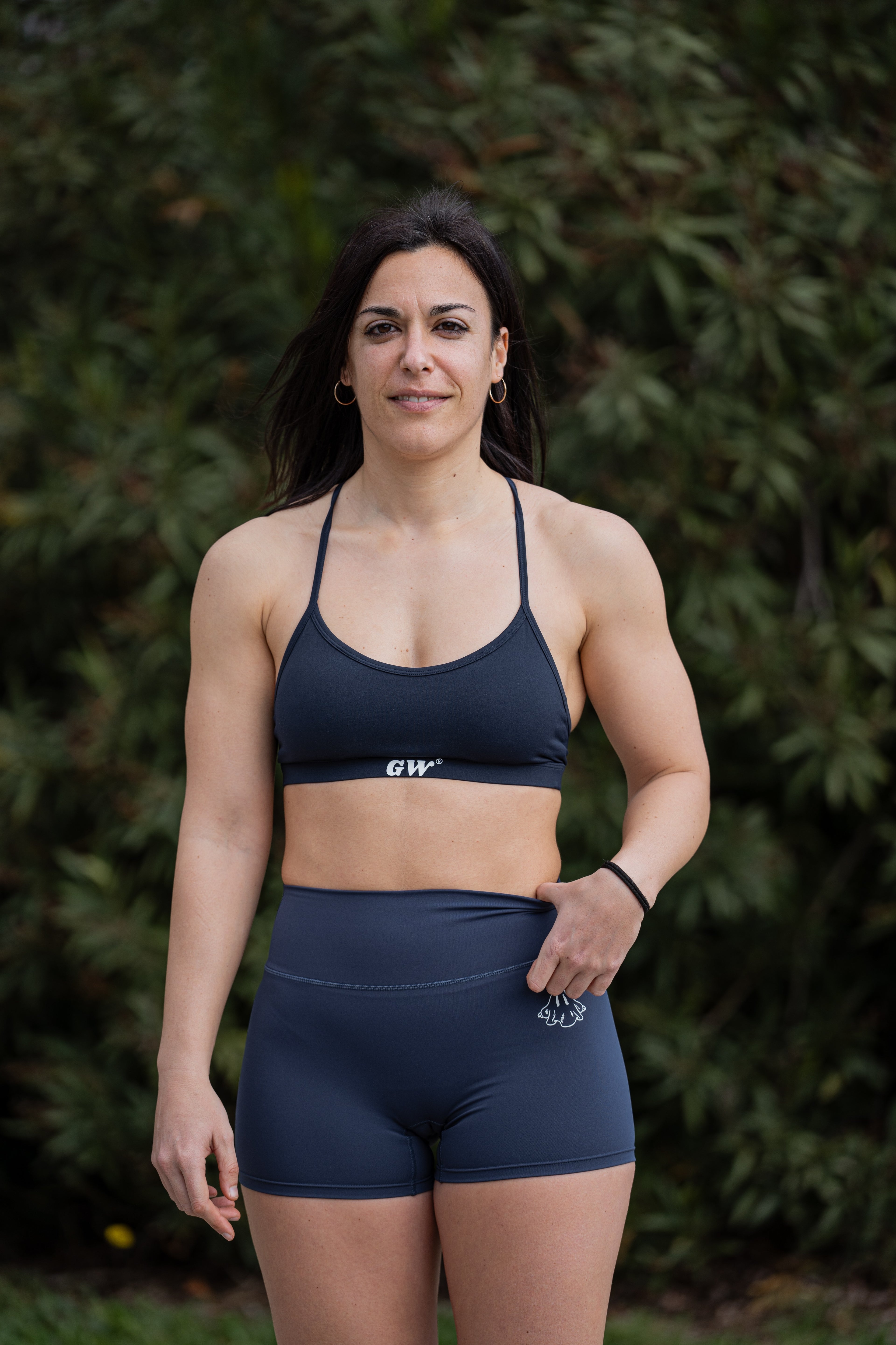 Leggin Corto Blue Boo