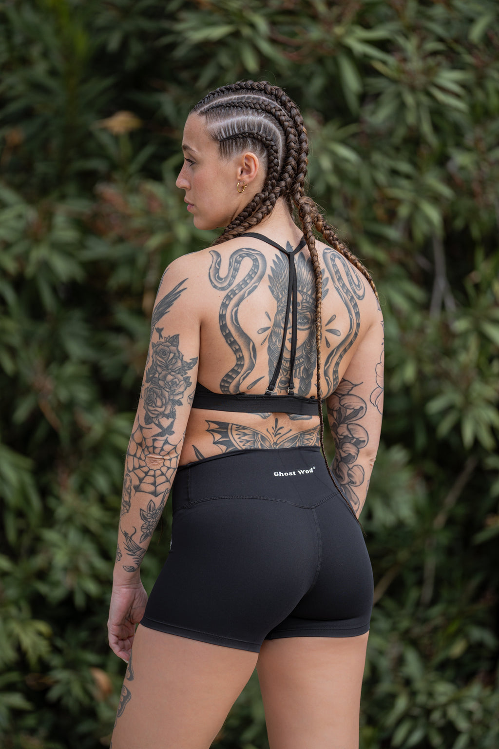 Leggin Corto Black Boo