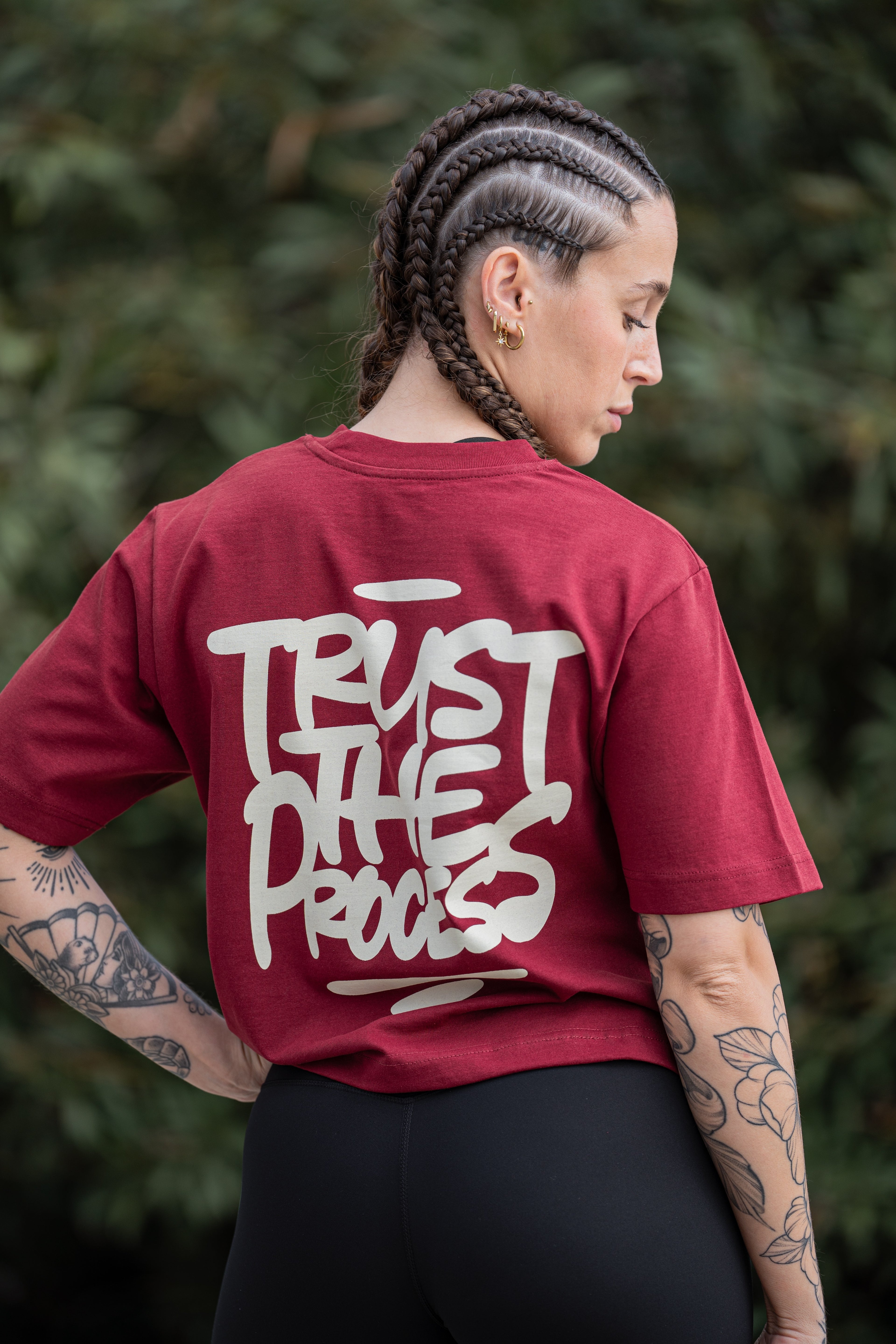 Crop Top TTP Burgundy