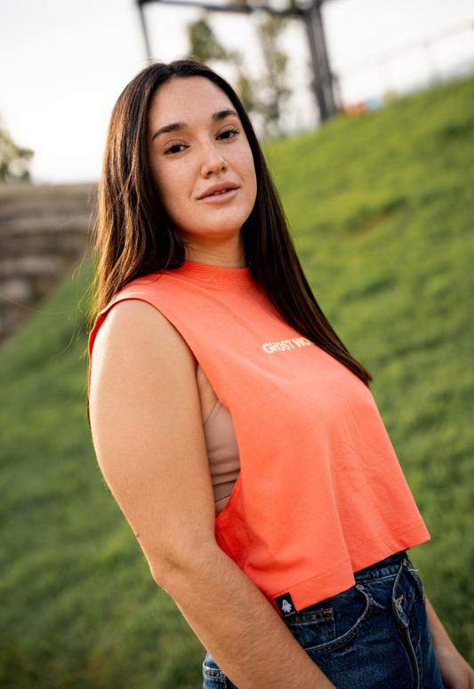 Crop Top Relaxed Fit SALMÓN